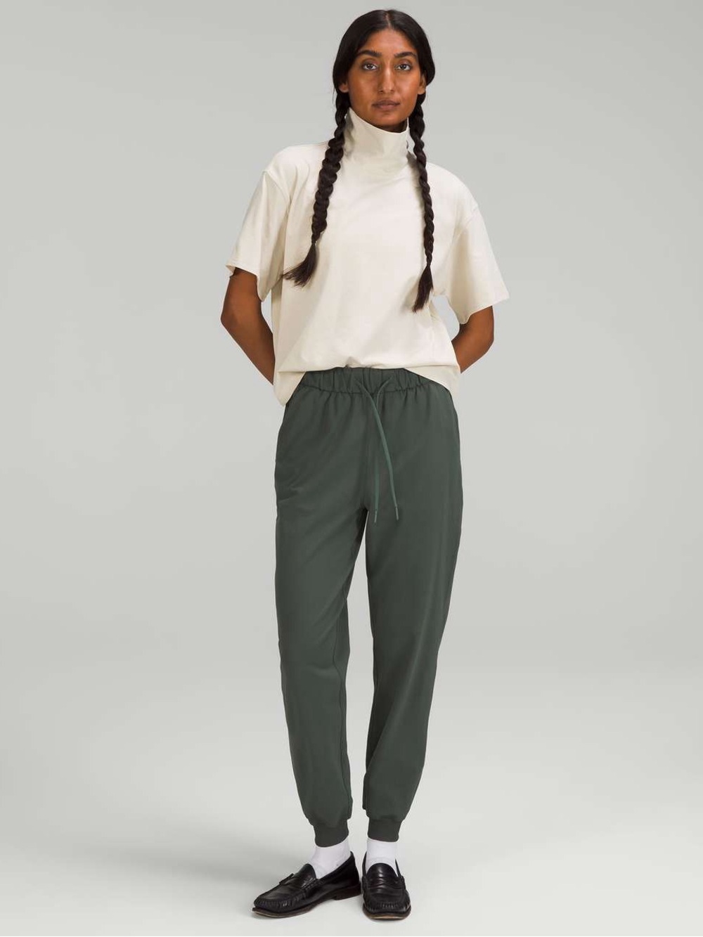 Lululemon stretch high-rise full length jogger pants